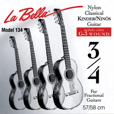 La Bella FG 134 3/4 Guitar