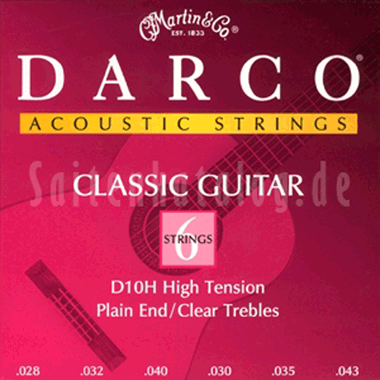 Darco by Martin D10H Classical Silver Plated