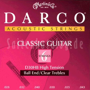 Darco by Martin D30HB Guitarra Classical Silver Plated