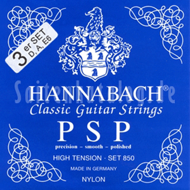 Hannabach 8507 HT PSP (Precision Smooth Polish) 3-Bass Set