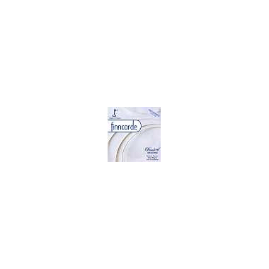 Finncorde Silver wound. hard clear Nylon - Medium SMCh