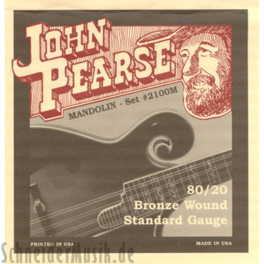 John Pearse Mandolin 2100M Standard (Loop End)