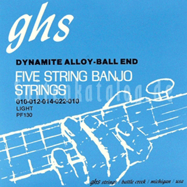 GHS PF 130 L Stainless Steel  5-string Ball End