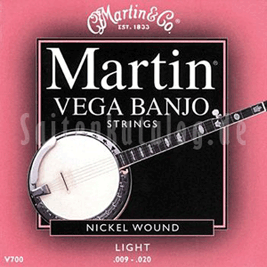 Martin V700 Vega Banjo Nickel 5-string Light Loop End