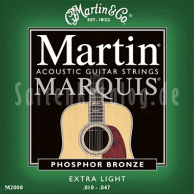 Martin M2000 Marquis Phosphor Bronze XL