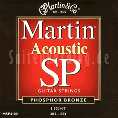 Martin MSP4100PK3 SP Studio Performance Fósforo Bronce L - 3 paquetes