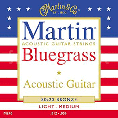 Martin M240 Bluegrass 80/20 Bronze L/M