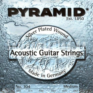Pyramid Acoustic Guitar "Silver Plated" M
