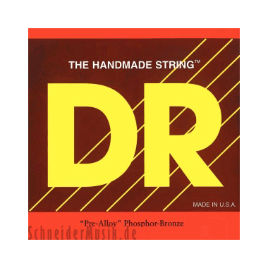 DR PL-10 PRE ALLOY, Phosphor Bronze Acoustic Guitar Lite