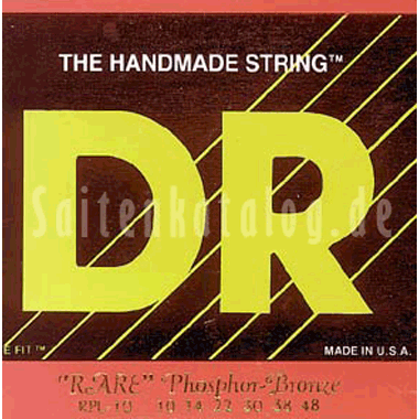 DR RPL-10/12 RARE Phosphor Bronze 12-string