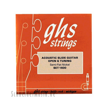 GHS 1600 Acoustic Slide Guitar (G-Tuning)