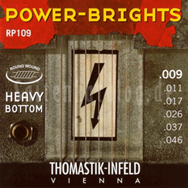 Thomastik POWER BRIGHTS Heavy Bottom RP109 L