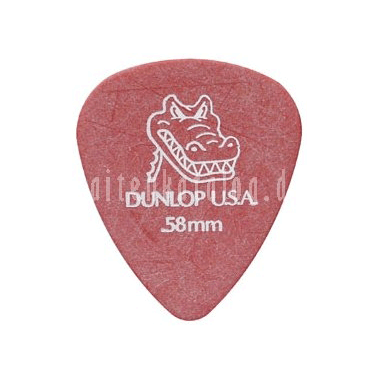 Dunlop 417 Plektren GATOR GRIP STANDARD Big Pack red 0.58 mm