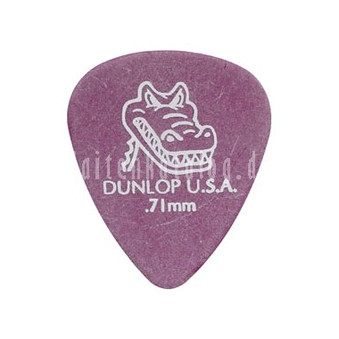 Dunlop 417 Plektren GATOR GRIP STANDARD Big Pack flieder 0.71 mm