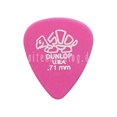 Dunlop 41 Plektren DELRIN 500 STANDARD pink 0.71 mm