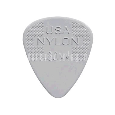 Dunlop 44 Plektren NYLON STANDARD Big Pack light grey 0.60 mm