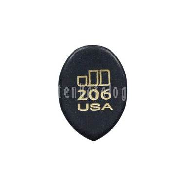 Dunlop 206 Plektren JD JAZZTONES black. medium
