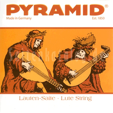 Pyramid Renaissance-Lute 6- courses - Nylon plain / Nylon silverplated