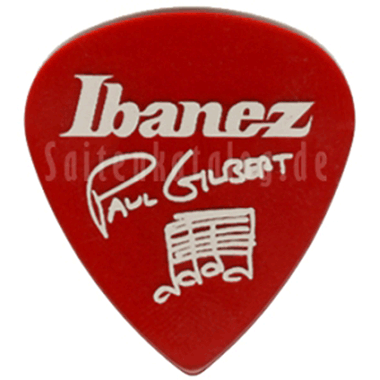 Ibanez B1000PG-CA Signature Models PAUL GILBERT Picks 1.00mm Heavy - red