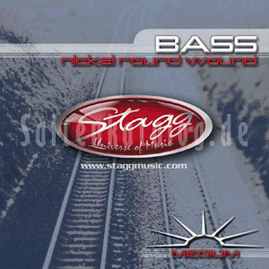 Stagg Nickel Bass Roundwound 4-string M