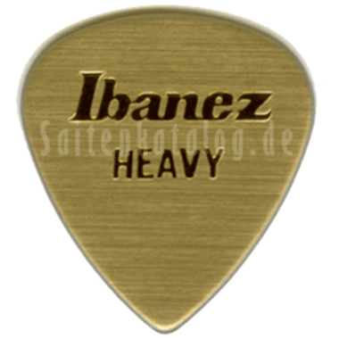 Ibanez BCE16H-HGG Metallic Color Picks 1.00mm Heavy - gold