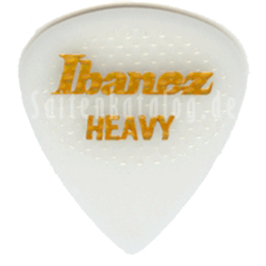 Ibanez BPA16HR-WH GRIP WIZARD Rubber Grip Picks 1.00mm Heavy - white