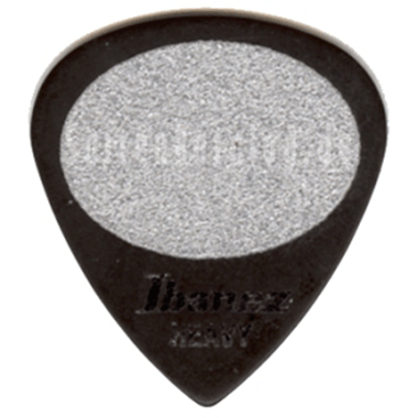 Ibanez BPA16HS-BK GRIP WIZARD Sand Grip Picks 1.00mm Heavy - black