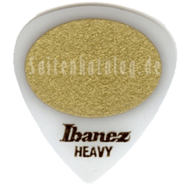 Ibanez BPA16HS-WH GRIP WIZARD Sand Grip Picks 1.00mm Heavy - white