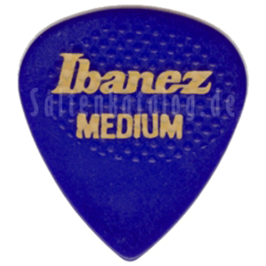 Ibanez BPA16MR-BL GRIP WIZARD Rubber Grip Picks 0.8mm Medium - blue