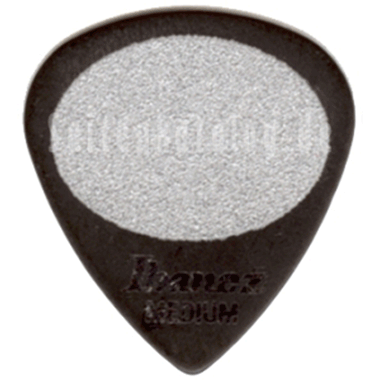 Ibanez BPA16MS-BK GRIP WIZARD Sand Grip Picks 0.8mm Medium - black