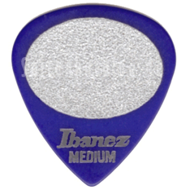 Ibanez BPA16MS-BL GRIP WIZARD Sand Grip Picks 0.8mm Medium - blue