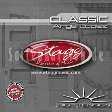 Stagg Angel Lopez Classic Guitar High Tension