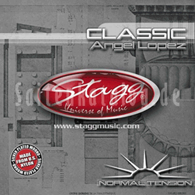 Stagg Angel Lopez Classic Guitar Normal Tension