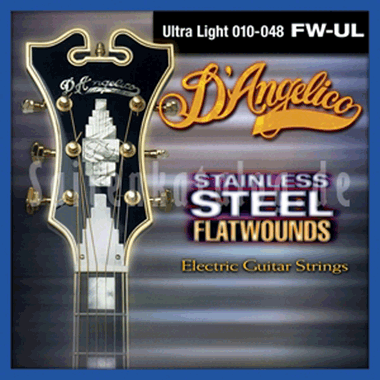 D'Angelico FW-M Stainless Steel Flatwound M