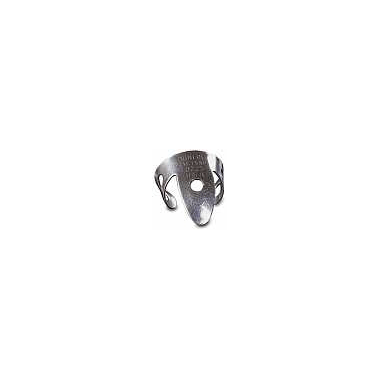 Dunlop FTP Nickel Silver Mini Tube Fingerpicks (20 pieces) silver 0.18 mm