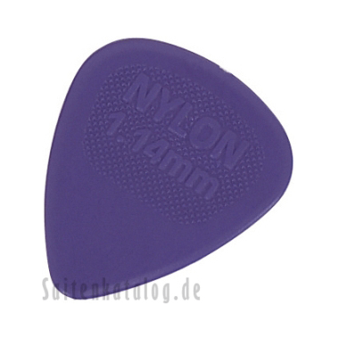 Dunlop 443 Plektren NYLON MIDI STANDARD Big Pack violett 1.14 mm