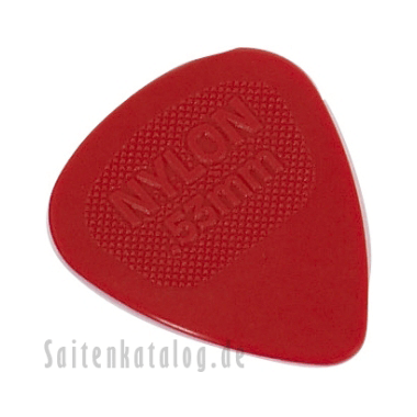 Dunlop 443 Plektren NYLON MIDI STANDARD red 0.53 mm