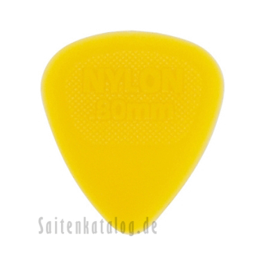 Dunlop 443 Plektren NYLON MIDI STANDARD yellow 0.80 mm