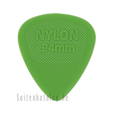 Dunlop 443 Plektren NYLON MIDI STANDARD Big Pack green 0.94 mm