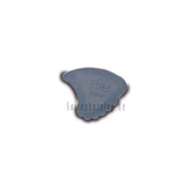 Dunlop 444 Plektren GAUGED NYLON FINS Big Pack dark grey 0.94 mm