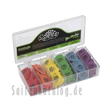 Dunlop 418 Plektren TORTEX STANDARD Dealers Pack