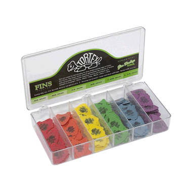 Dunlop 414 Plektren TORTEX FINS Dealers Pack