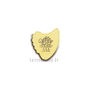 Dunlop 414 Plektren TORTEX FINS yellow 0.73 mm