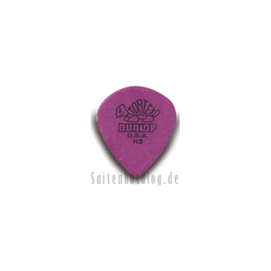 Dunlop 472 Plektren TORTEX JAZZ heavy violett spitz