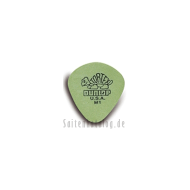 Dunlop 472 Plektren TORTEX JAZZ medium green rund