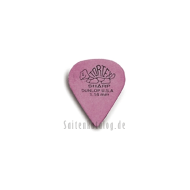 Dunlop 412 Plektren TORTEX SHARP Big Pack violett 1.14 mm