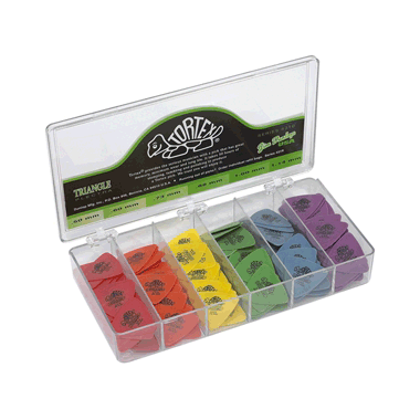 Dunlop 431 Plektren TORTEX TRIANGLE Dealers Pack