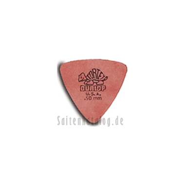 Dunlop 431 Plektren TORTEX TRIANGLE Big Pack red 0.50 mm