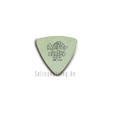 Dunlop 431 Plektren TORTEX TRIANGLE green 0.88 mm