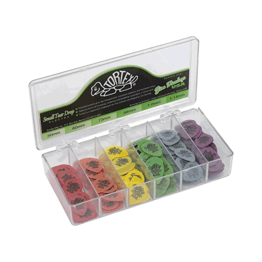 Dunlop 423 Plektren TORTEX SMALL TEAR DROP Dealers Pack